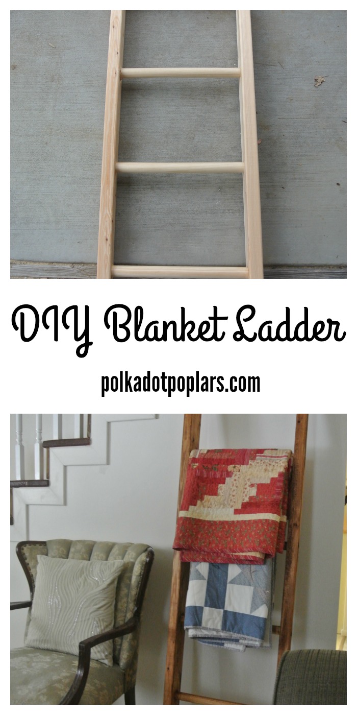 Make this blanket ladder for under $15.