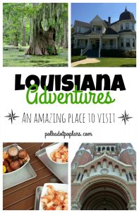 So many adventures in Louisiana.