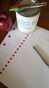 Such a fun idea for students to accomplish their goals for the school year.